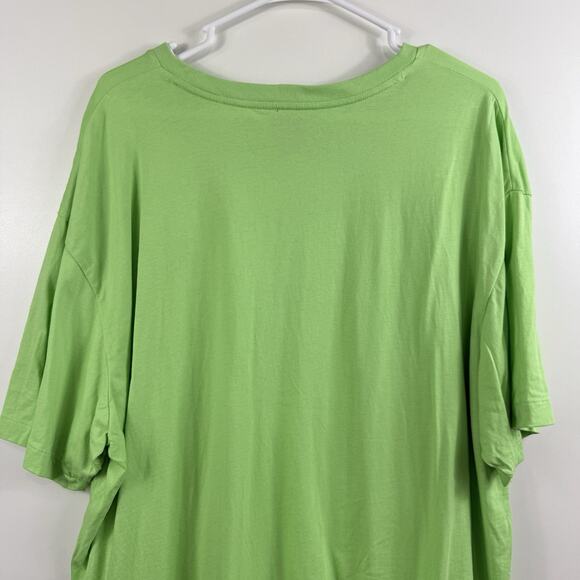 Vintage Polo Ralph Lauren Green T Shirt Mens XXL Short Sleeved Crew Neck - Picture 7 of 11